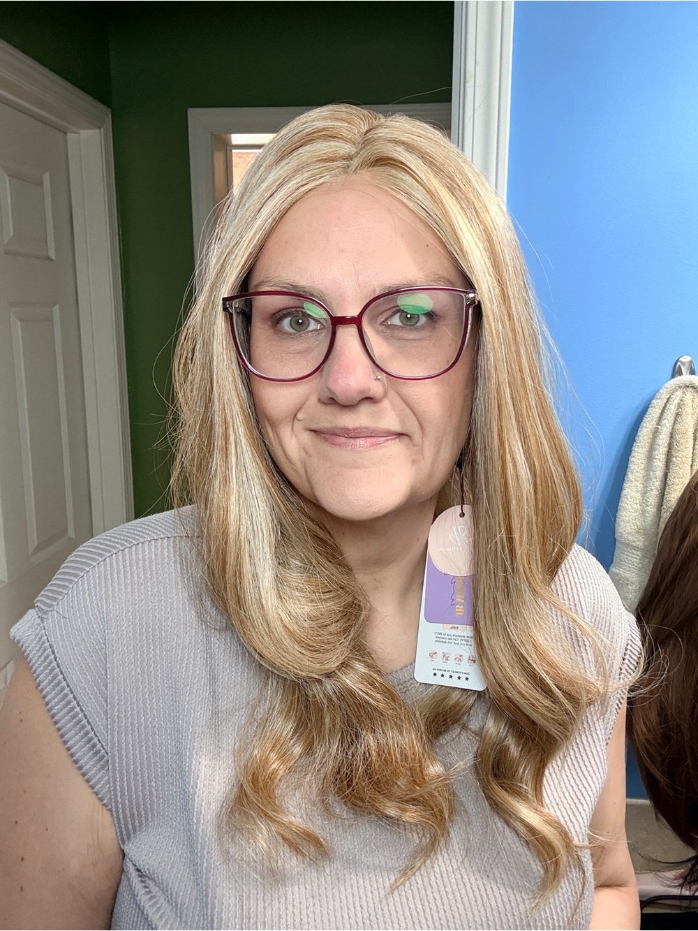 JB Extensions Claire Mono in Raw Sugar Blonde